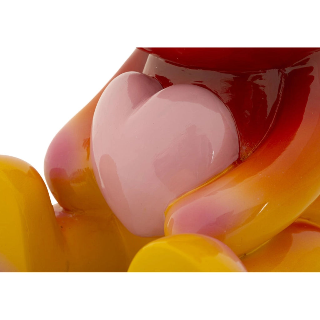 Scultura Orsacchiotto, Multicolore, Poliresina, 21,5x20,5x32 cm