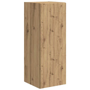 Mobile TV da Parete | Armadietto TV | Mobile Porta TV Rovere Artigianale 30 x 31 x 80 cm