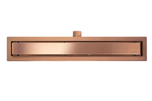 Scarico Lineare Neox Brush Copper 60