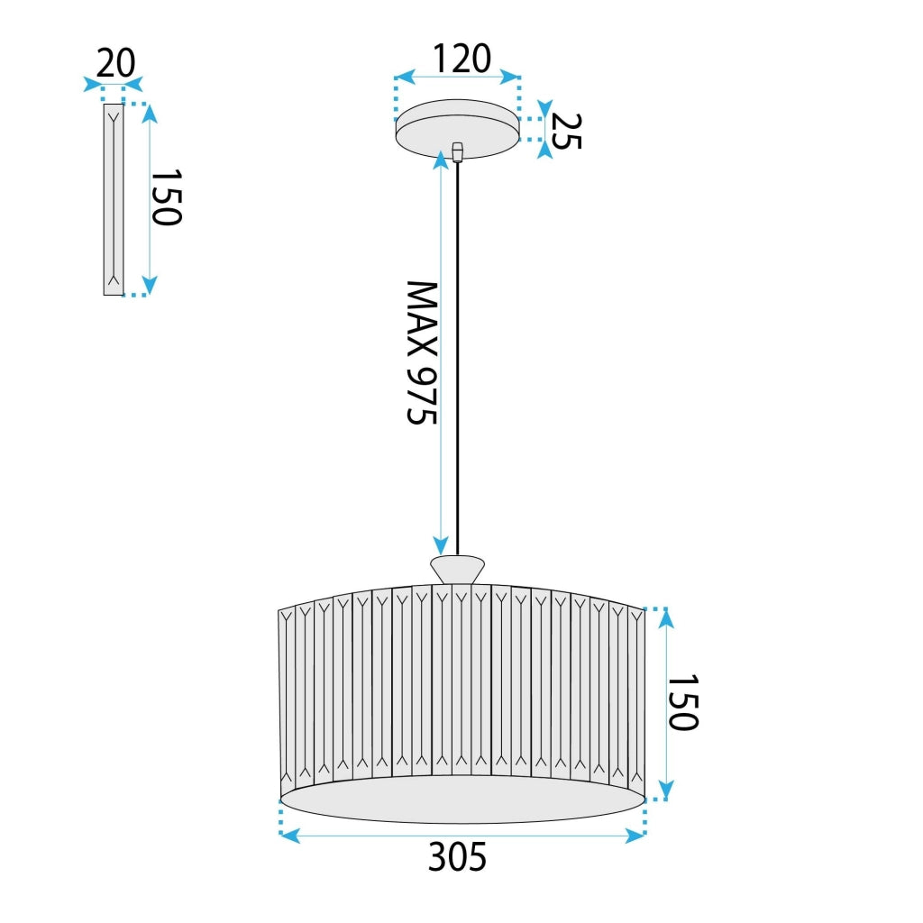 Lampada APP1651-6CP