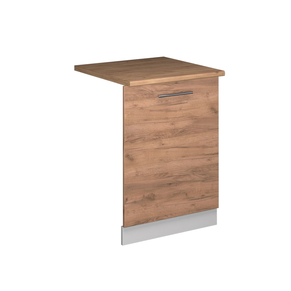 Pannello frontale della lavastoviglie Fame-Line Rovere dorato/Bianco 60 cm, PL Rovere Vicco