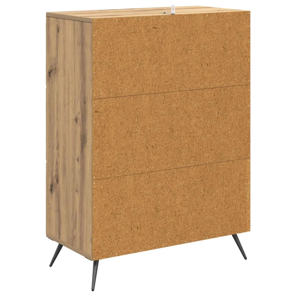 Mobile con Cassetti Rovere Artigianale 66 x 34,5 x 90 cm