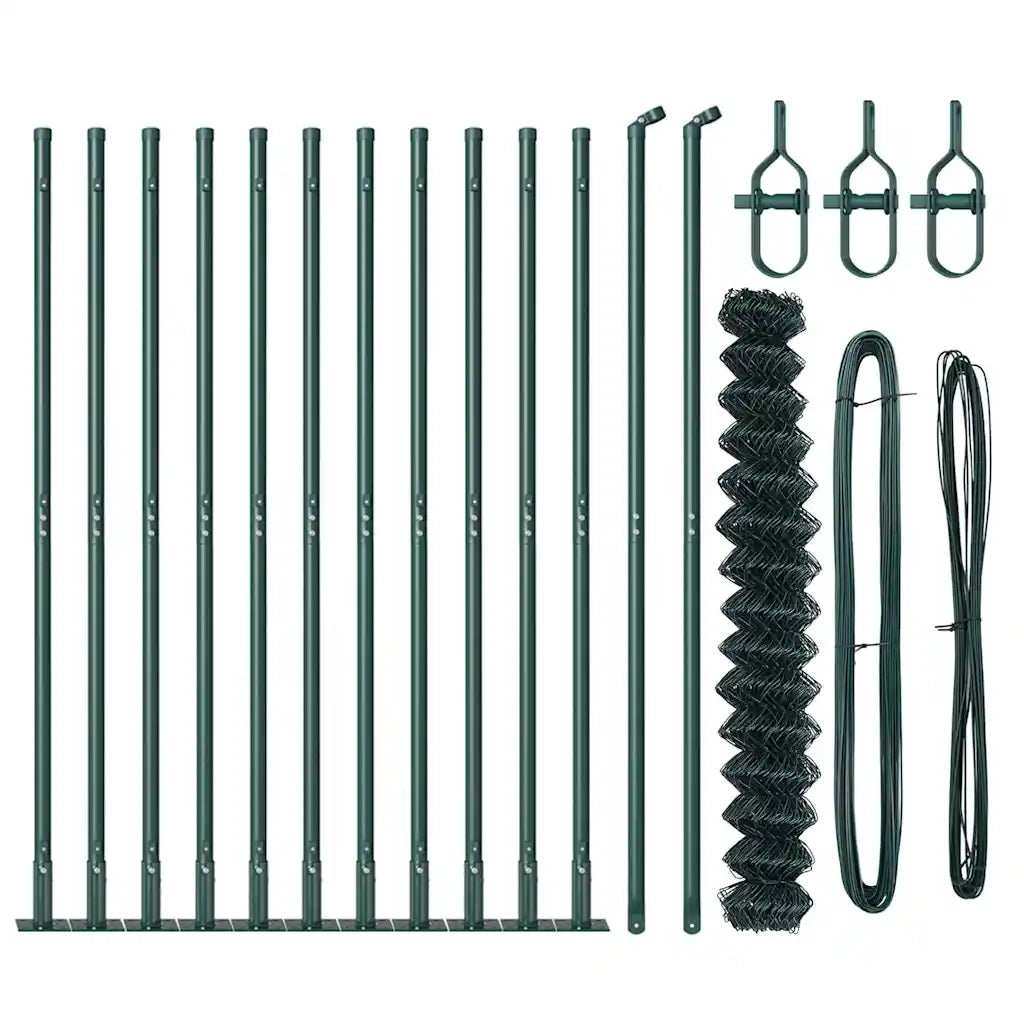 Palo della recinzione Verde 1,5 x 25 m (maglia 60 x 60 mm)