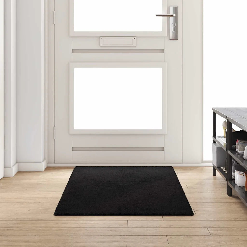Runner in Moquette | Runner Tappeto Nero 80 x 200 cm 100% Polipropilene Tuft