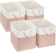 Scatola di archiviazione multifunzionale 33 x 33 x 33 cm - Contenitore per tessuti - Multifunzionale - Abbigliamento/Divertimenti - Sostenibile - Stanghe metalliche robuste