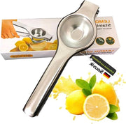 Citruspressa manuale in acciaio inossidabile per arance e limoni - Resistente alla lavastoviglie con massima produzione di succo