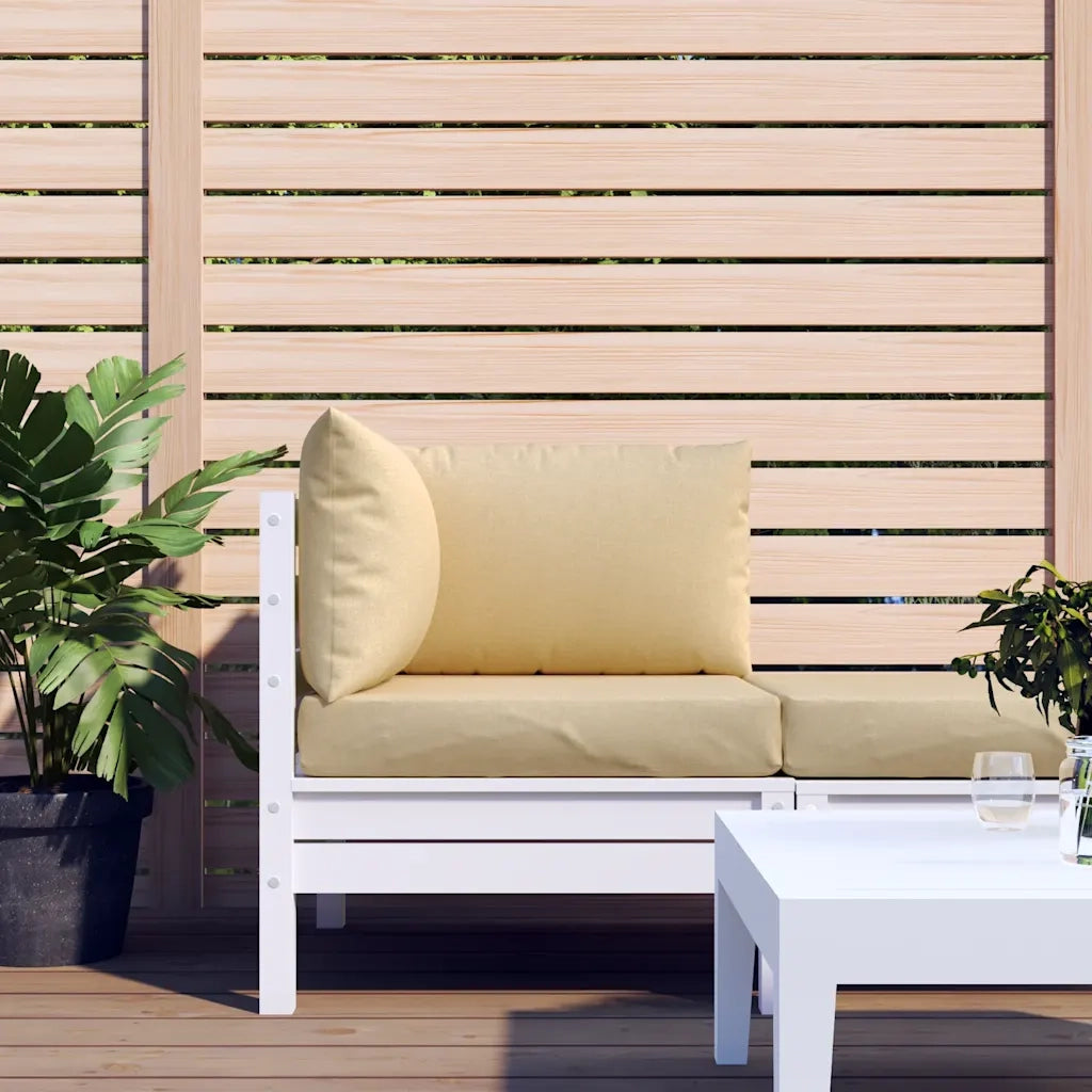 Cuscini per Pallet 3 pz | Cuscini per sedie Beige M¨¦lange in Tessuto