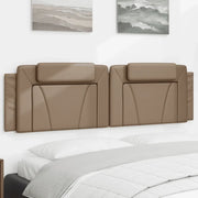 Cuscino Testiera Viana Cappuccino 180 cm in Similpelle 374808
