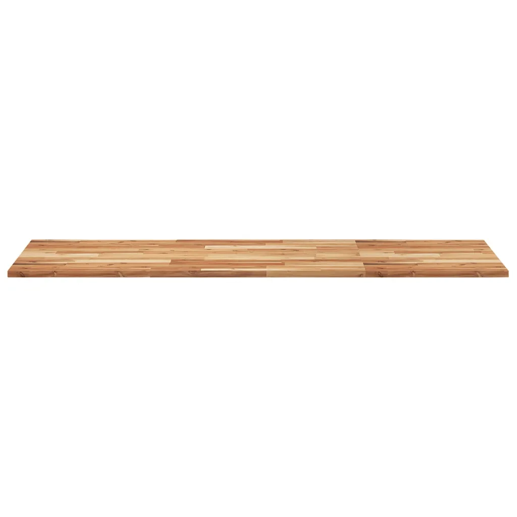 Piano Tavolo | Superficie Tavolo | Piano Scrivania Rettangolare 120x60x2cm Legno Massello di Acacia