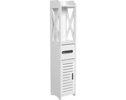 Cassettiera da bagno 15,5 x 15,5 x 80 cm;