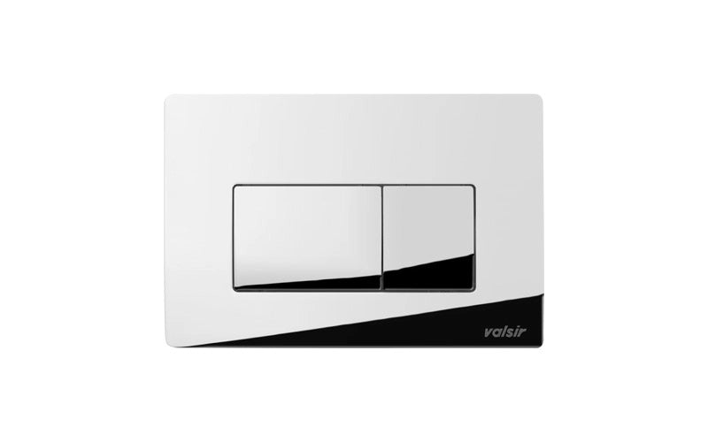 PLACCA DI COMANDO 215x145 PER TROPEA S MECCANICA DOPPIO SCARICO- Bianca- VALSI- pezzi 1