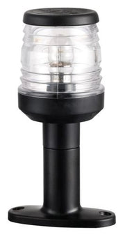 FANALE 360° NERO corto con base d'appoggio
