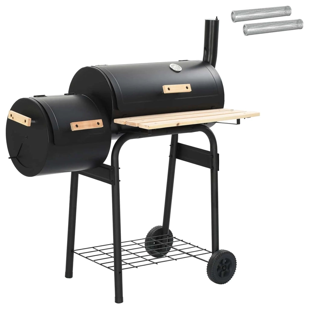 Griglia da Esterno 103 x 60 x 113 cm Acciaio Nero 3443025