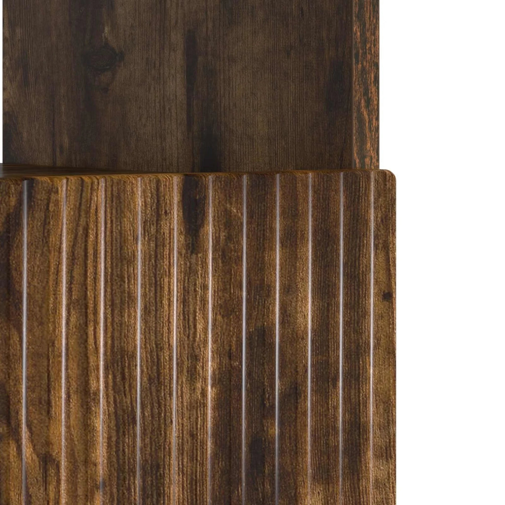 Mobile TV LED Rovere Fumo Legno ingegnerizzato 896780