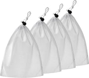 Sacchetto di sostituzione per pompa di piscina - realizzato in seta nylon fine - adatto per aspiratori di piscina - compatibile con raccolte foglie, aspiratori foglie (30 x 23 cm)