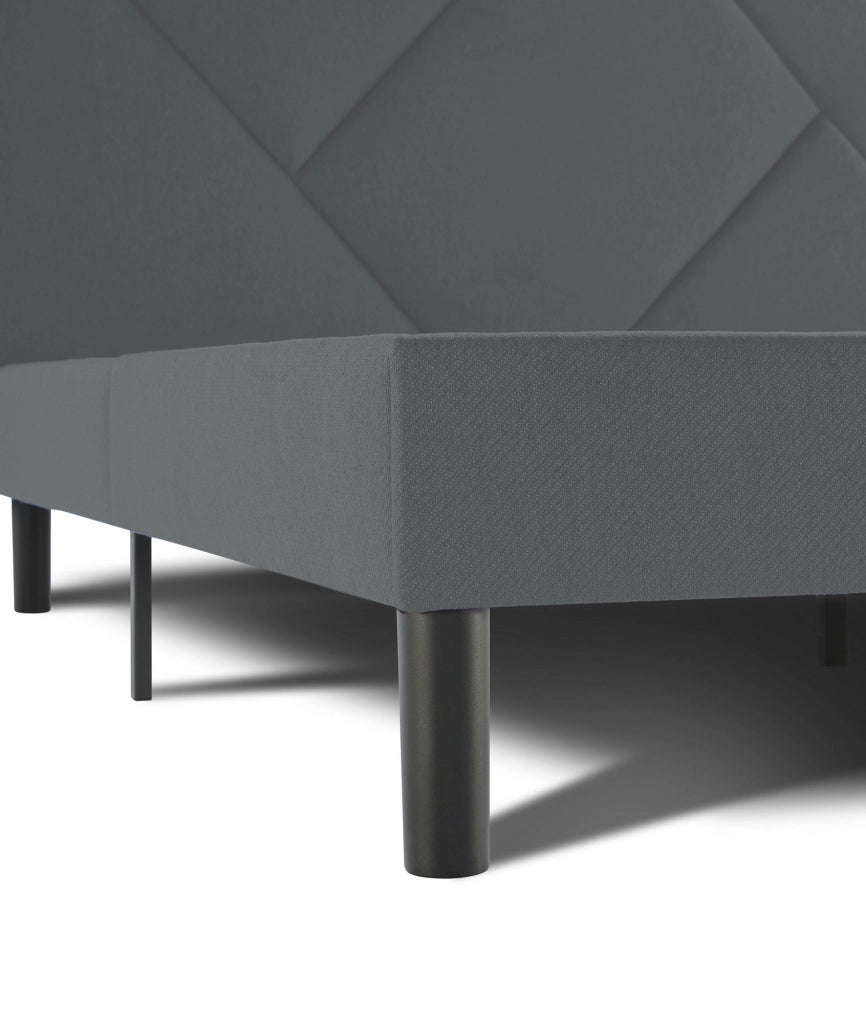 Hemera, Letto Piazza e Mezza Dimensione Materasso 120x190 cm, Grigio