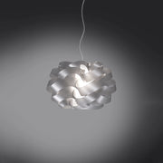 Sospensione Moderna Cloud Polilux ® Argento E Metallo Cromo 1 Luce E27