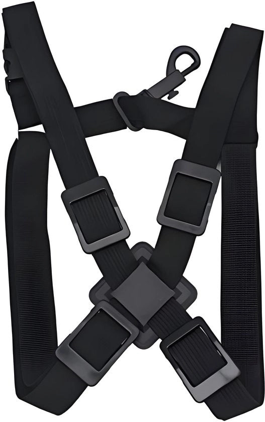 Cintura per Sassofono Regolabile - Cinturino in Nylon - Accessorio - Nero - Duraturo - Comodo - Cintura per Sassofono