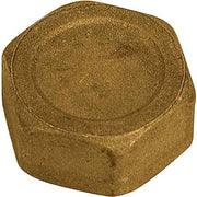 TAPPO FEMMINA OTTONE GIALLO 3/4 - MADE IN ITALY