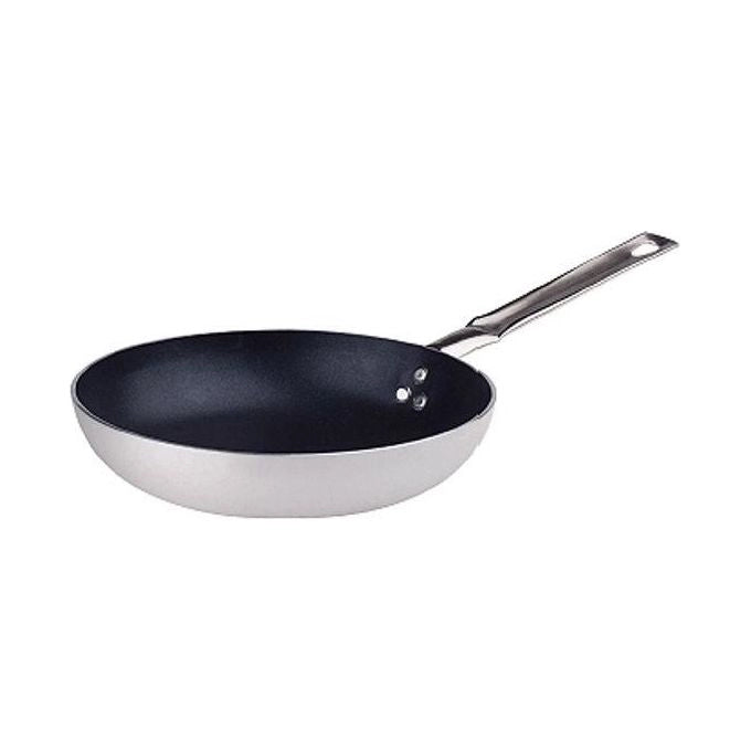 Baldassare Agnelli FAMA11BBSEL36 Select Family Padella Svasata Bassa 36 cm Alluminio antiaderente Teflon Select manico acciaio inossidabile colore Argento