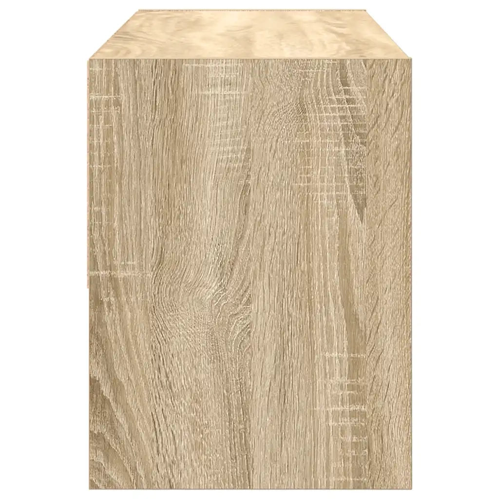 Scarpiera Impilabile Rovere Sonoma 89,5x30x40 cm 858843