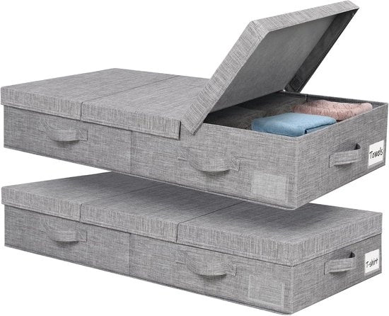 Due commode opvougbili per sotto il letto - utili e spazieggianti