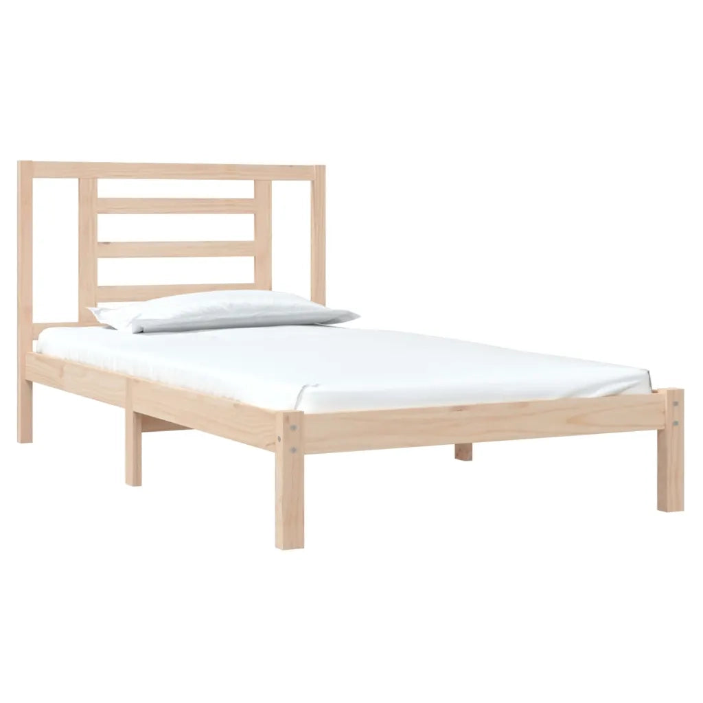 Giroletto senza Materasso 90x200 cm in Legno Massello di Pino 3104333