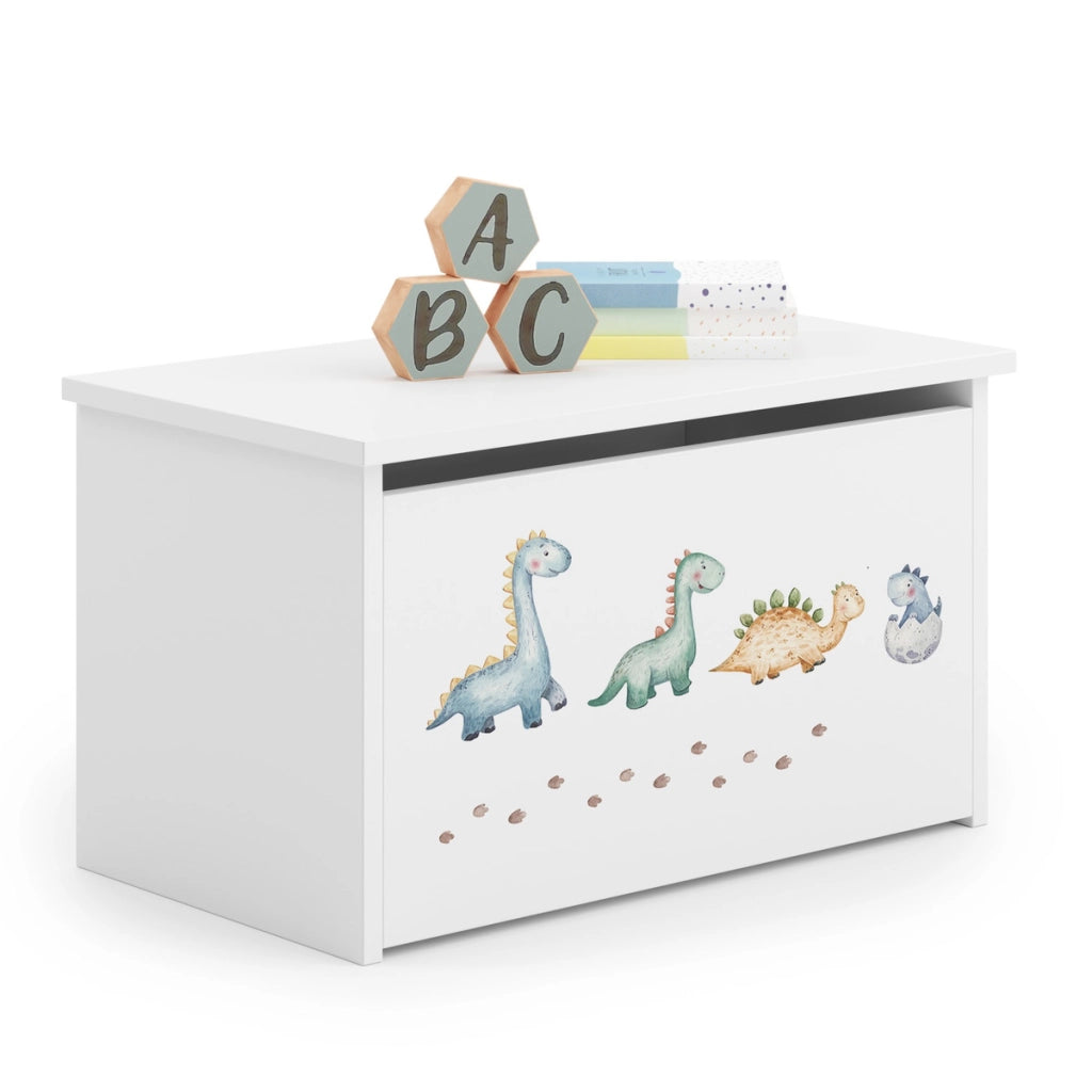 Cesta portagiochi Daria con stampa dinosauri