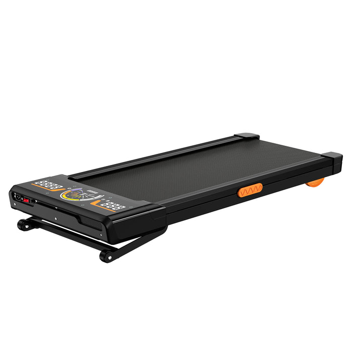 Tapis Roulant Pieghevole 10 km/h, Inclinazione Automatica 9%, Motore 3.0 CV Silenzioso con Bluetooth - RATTANTREE