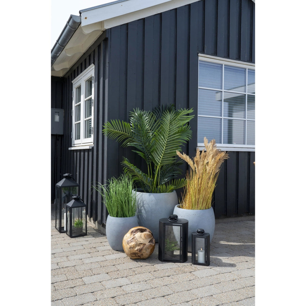 Pianta Artificiale Areca, Verde, Polietilene, 64x64x175 cm