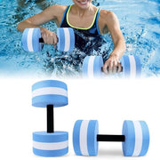 Halter da acqua, manubri acqua, sostegni per piscina per allenamento acquatico, 2 manubri con alta densità schiuma EVA pesi per piscina