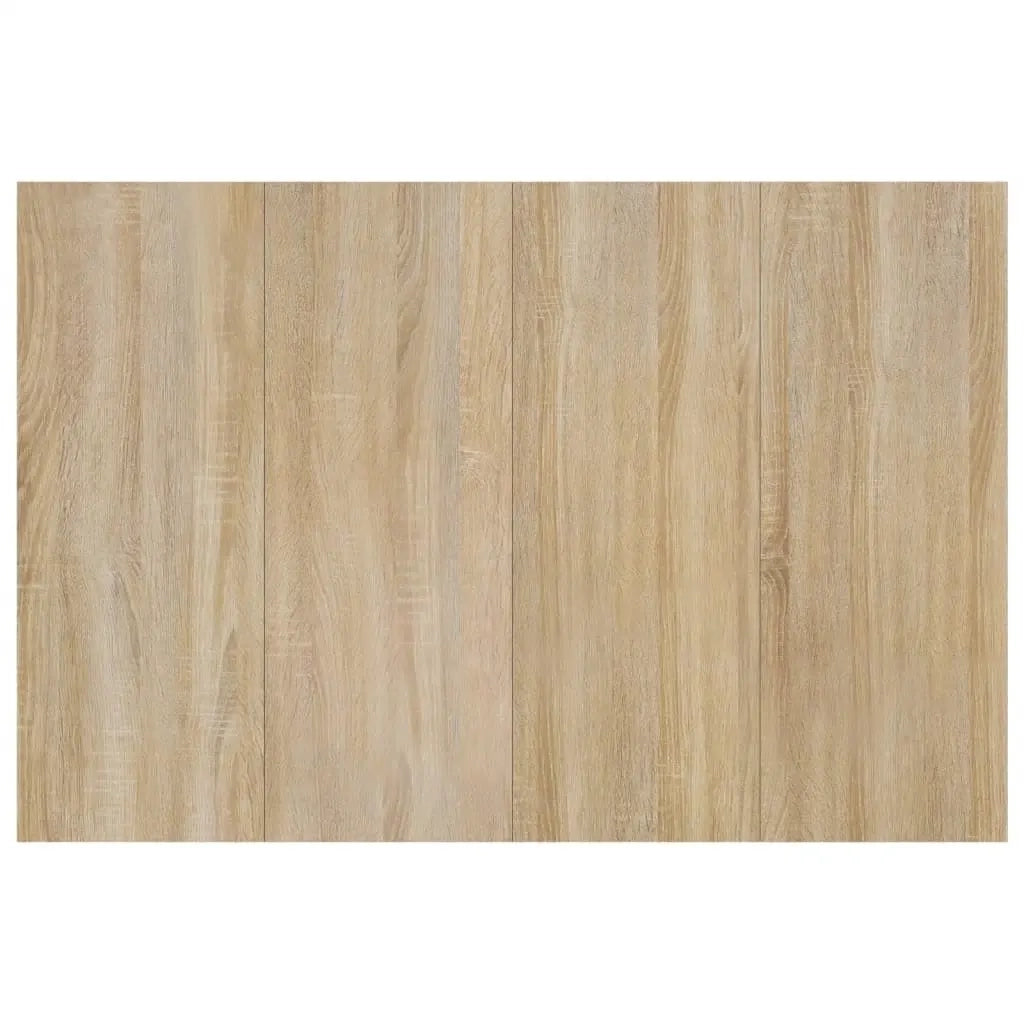 Testiera | Testata Letto con Comodini in Legno Multistrato Rovere Sonoma