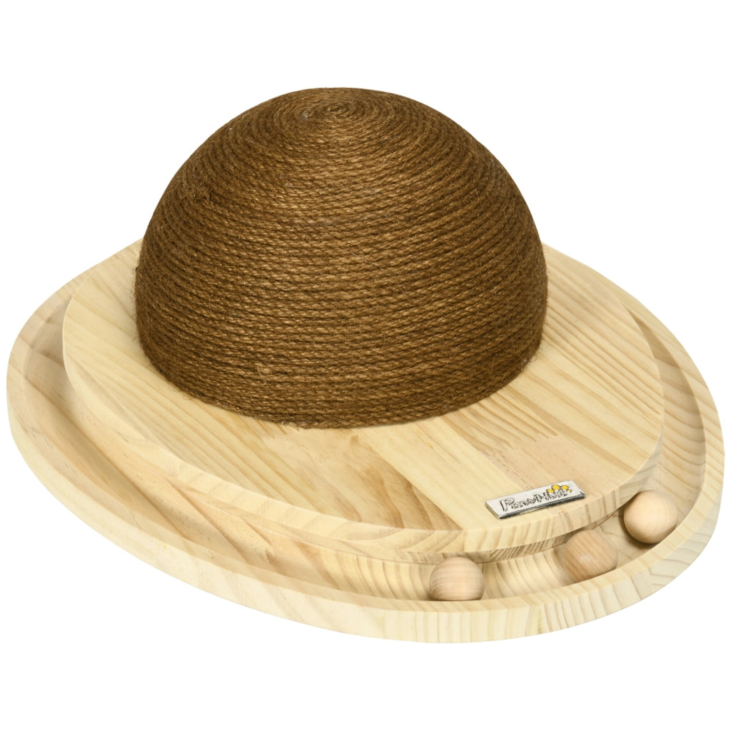 Giocattolo Gatto Interattivo ¨C zephmum ¨C Legno Pino 39.5x32.5x14.5 cm