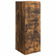 Mobiletto a muro Rovere Fumo 33 x 34,5 x 90 cm