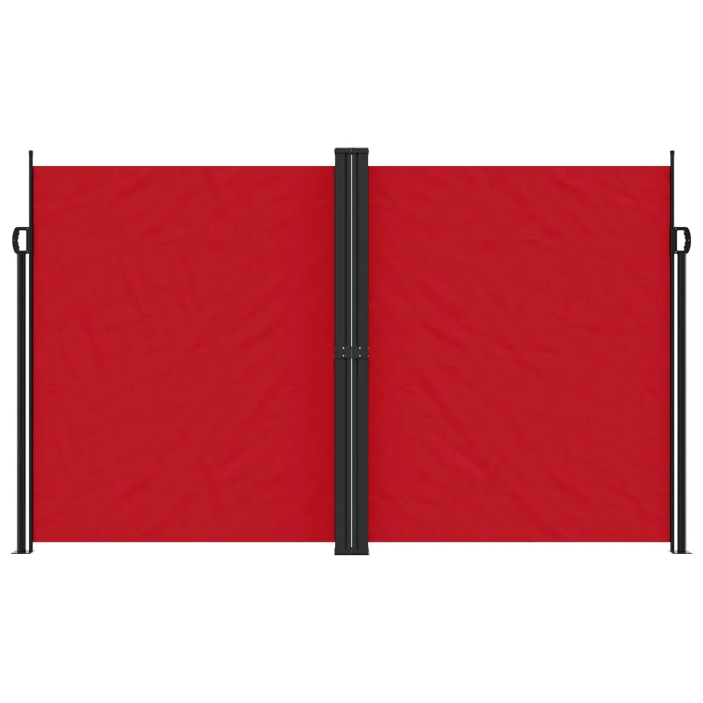 Tenda da Sole Laterale Retrattile Rossa 200x600 cm