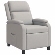 Poltrona reclinabile Grigio Nuvola Tessuto 42034859