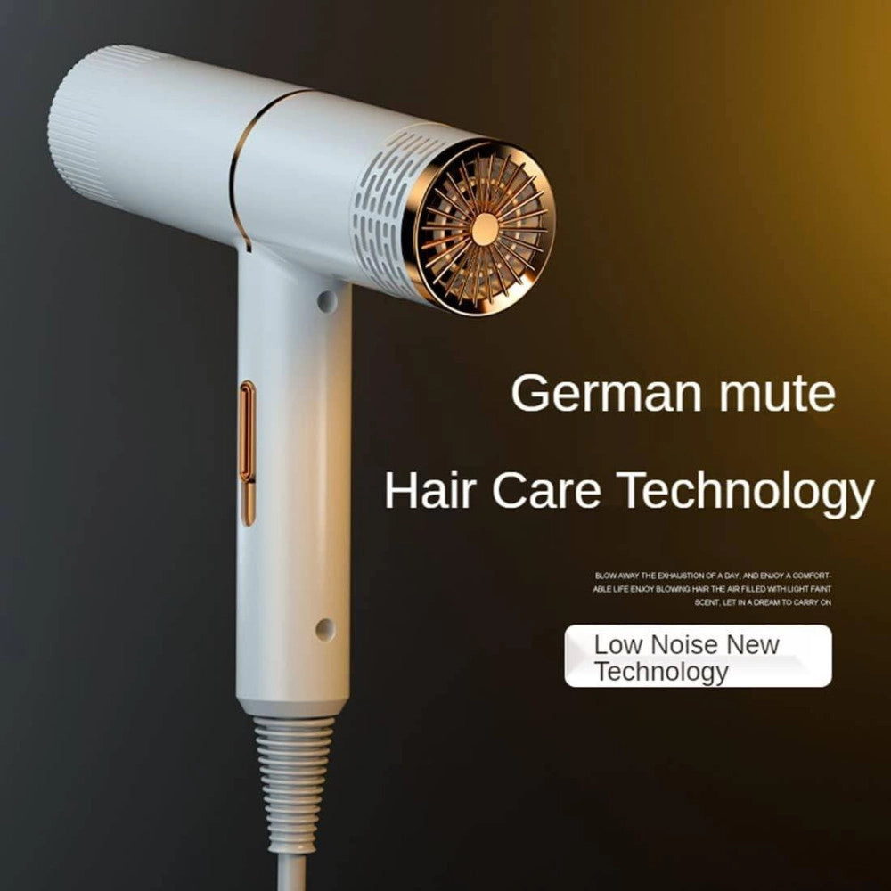 Trade Shop - Asciugacapelli Phon Per Capelli Hair Dryer Iron Supersonic Asciuga Potente 1000w -