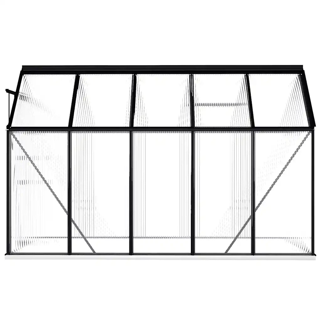 Serra con Telaio Base in Alluminio Antracite 5,89 mÂ² cod mxl 54231