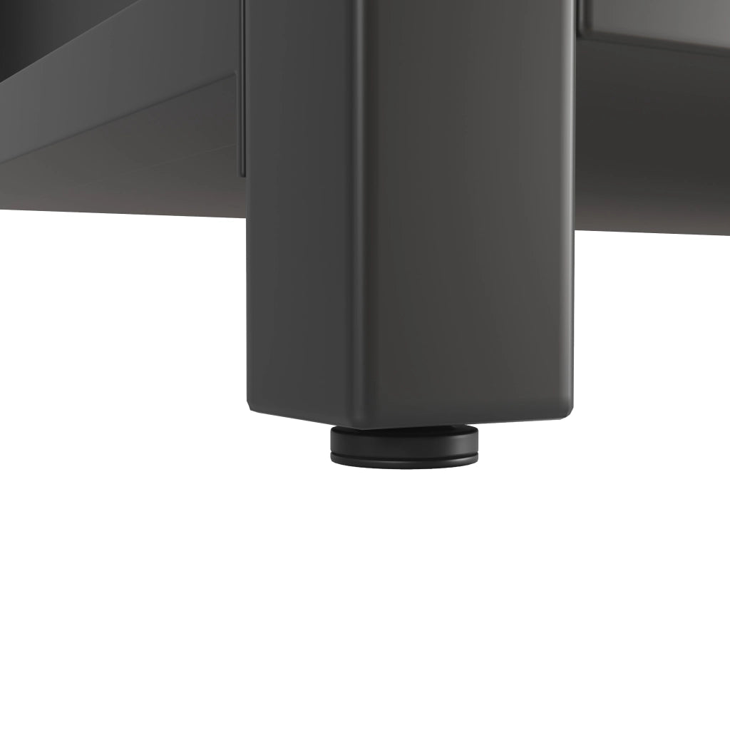 Tavolo Bar con Sgabelli Set 4 Persone LED ¨C MINIMAL ¨C Nero, Piano Cucina