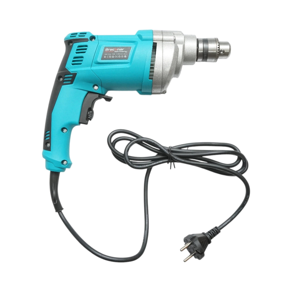Trapano e avvitatore 750W, 220V, mandrino da 10mm, velocità 4500rpm Breckner Germany