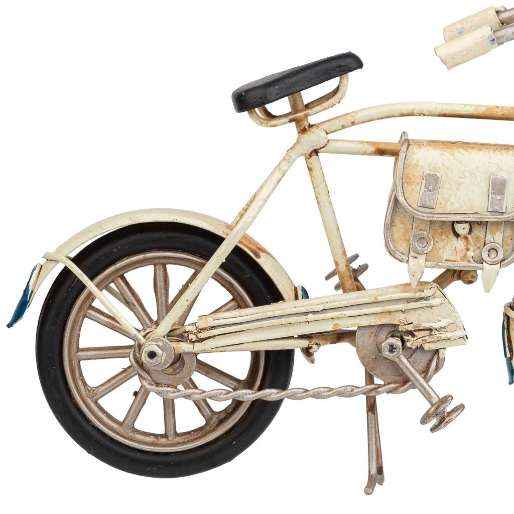 Bicicletta in metallo marrone 16x5x9h