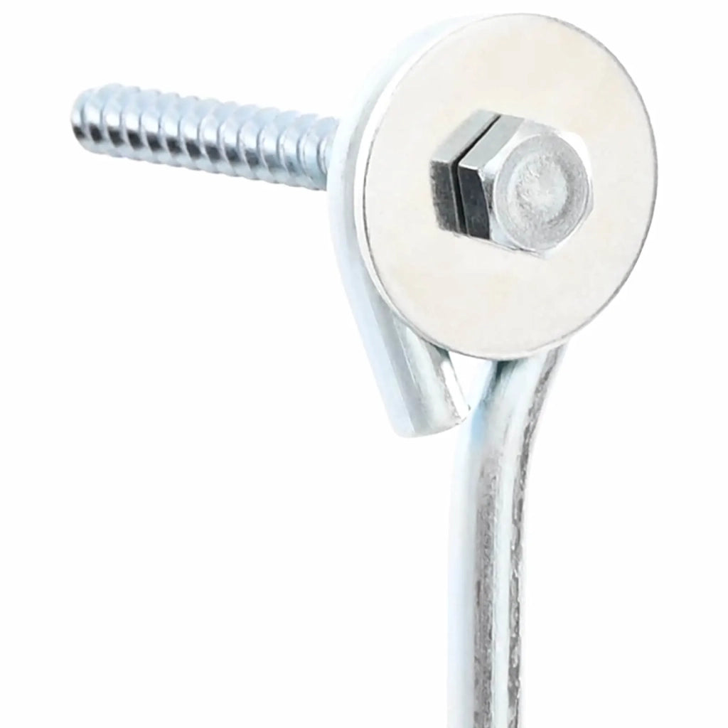 Ancora per Terra 2 pz Argento ?10 x 30 cm Metallo Galvanizzato CFW9045078