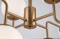 Lampadario Modern in Metallo Erich Ottone