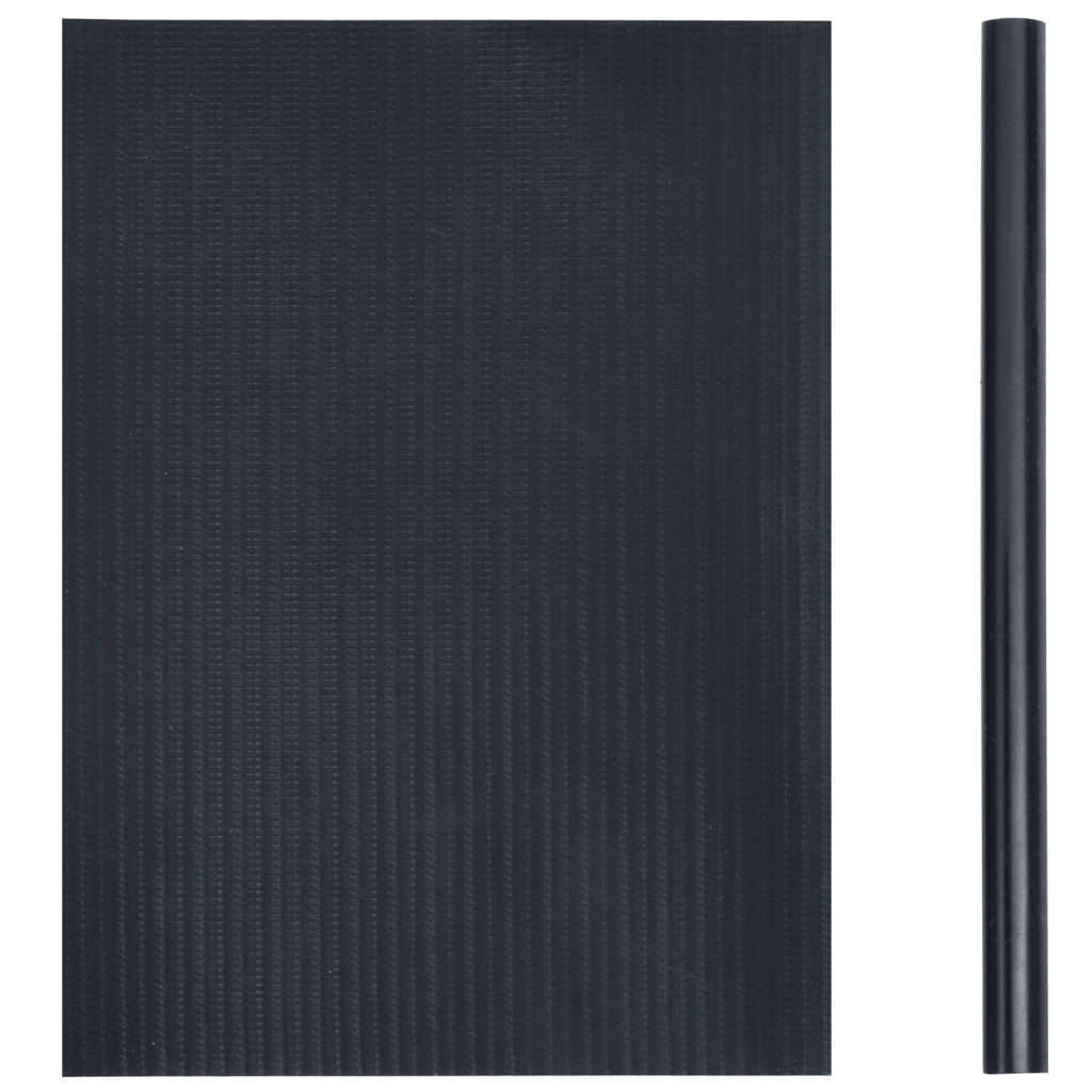 Screens di Privacy per Giardino 2 pcs PVC 35x0,19 m Grigio Scuro Opaco