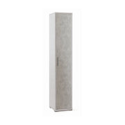 Colonna 1 Anta H199 L38 Kit Ossido Bianco cm 39x41x199h - Sarmog