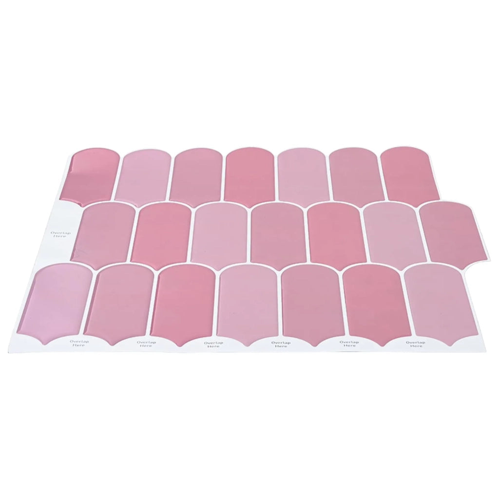Piastrella Piuma 10 pcs Rosa 30 x 30 cm Poliuretano e PET 42046210