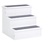 Scala per Cani 3 Gradini 38 cm ¨C zephmum ¨C Bianco