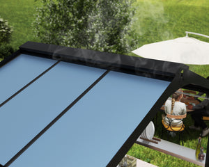 Canopia Austin Gazebo per Barbecue in Alluminio 1.8X2.4 m