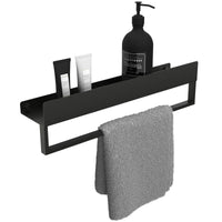 Mensola Da Bagno Sf01 45cm Black Matt