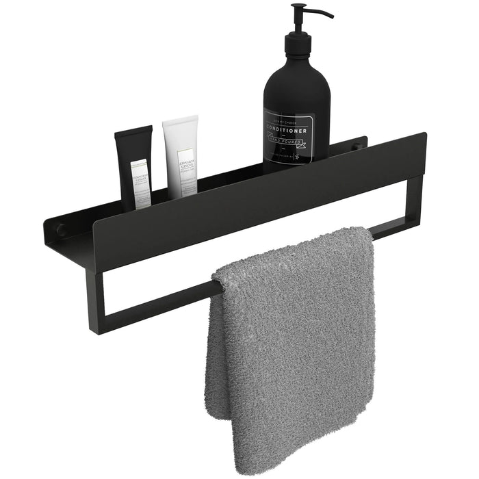 Mensola Da Bagno Sf01 45cm Black Matt